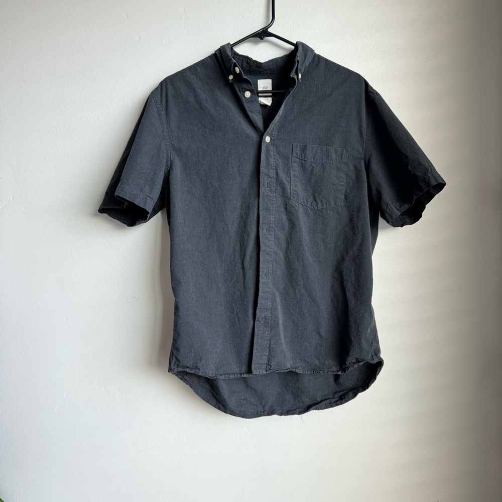 H&M Regular Fit Coupe Standard Button-Down Shirt Size L